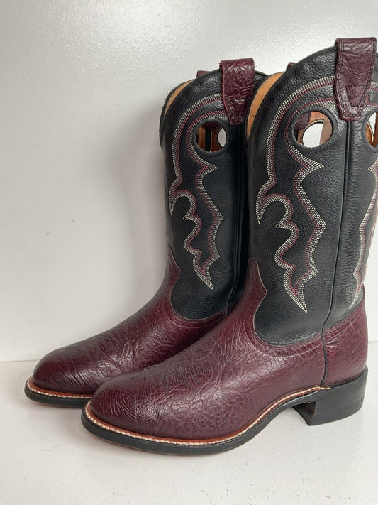 Boulet Buckaroo Cowgirl Boots 7.5 C Punchy Rodeo Collection