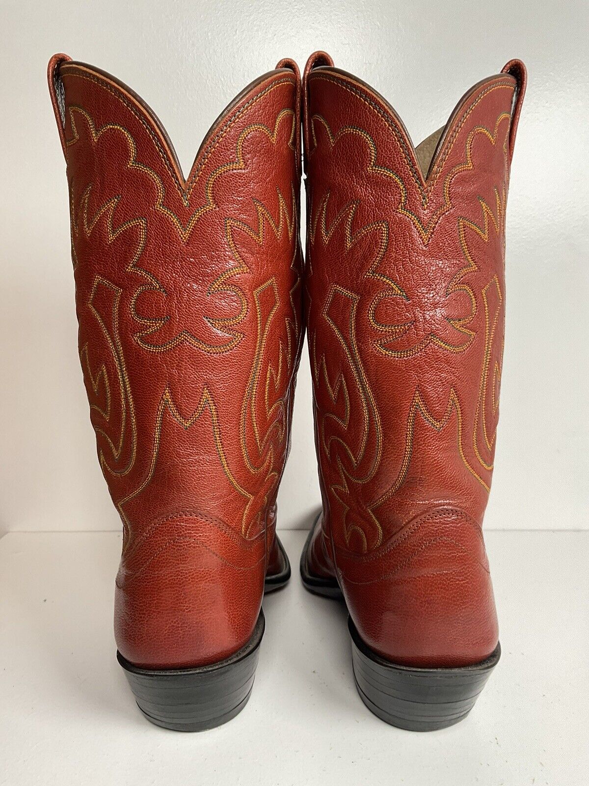 Olathe Exotic Full Kangaroo Cowboy Boots 11 B USA Made