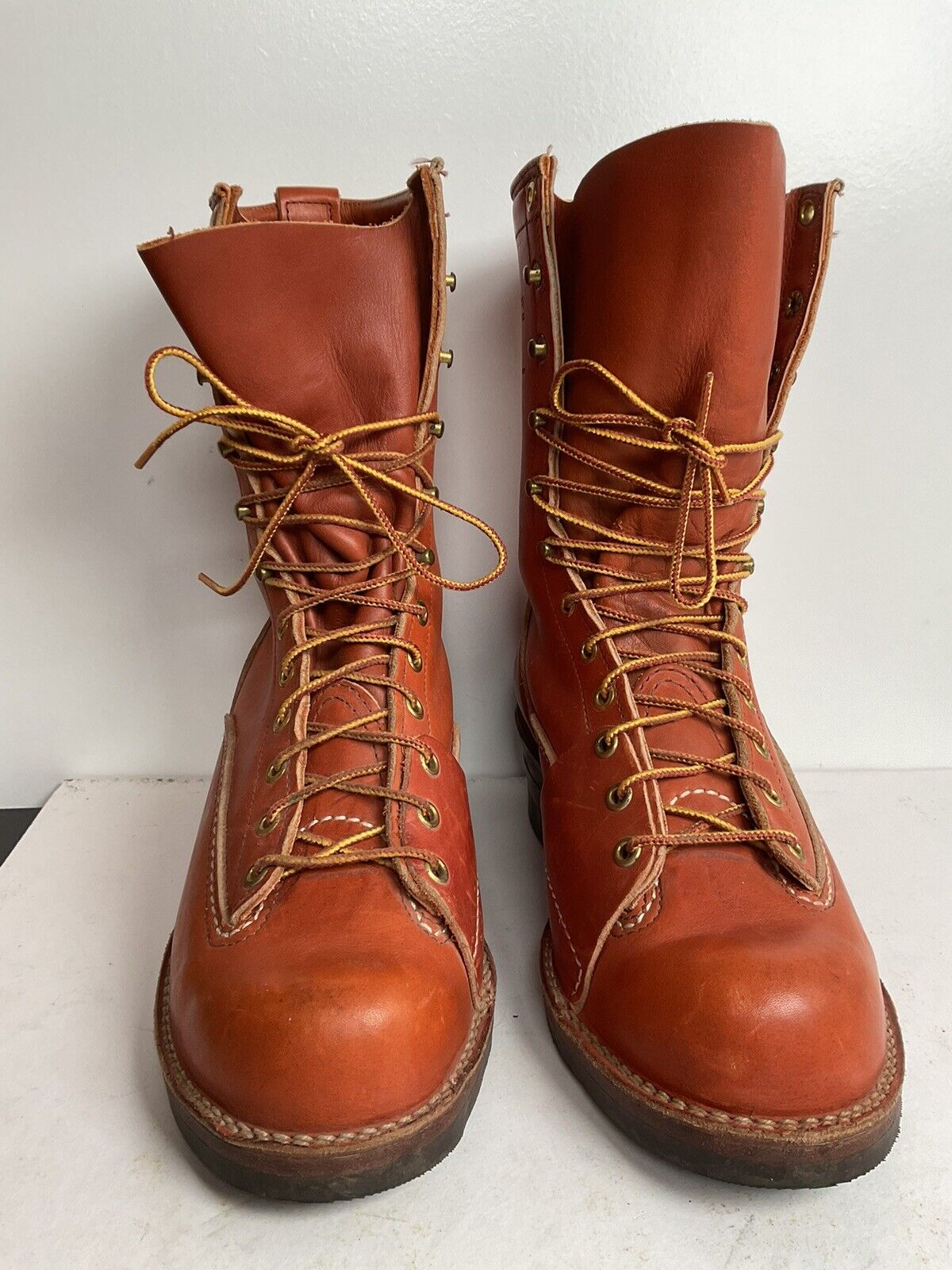 Wesco for Hall’s Safety Linesman Boots 8.5 D Job Master Old Logo West Coast