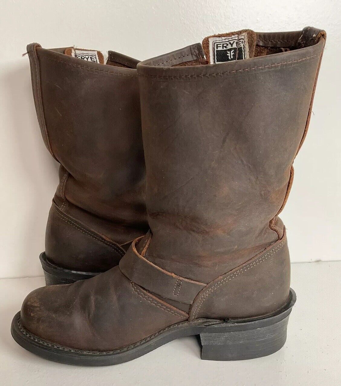 Frye Women’s 12 R Harness Engineer Boots 77400 6 M USA Made Shorty