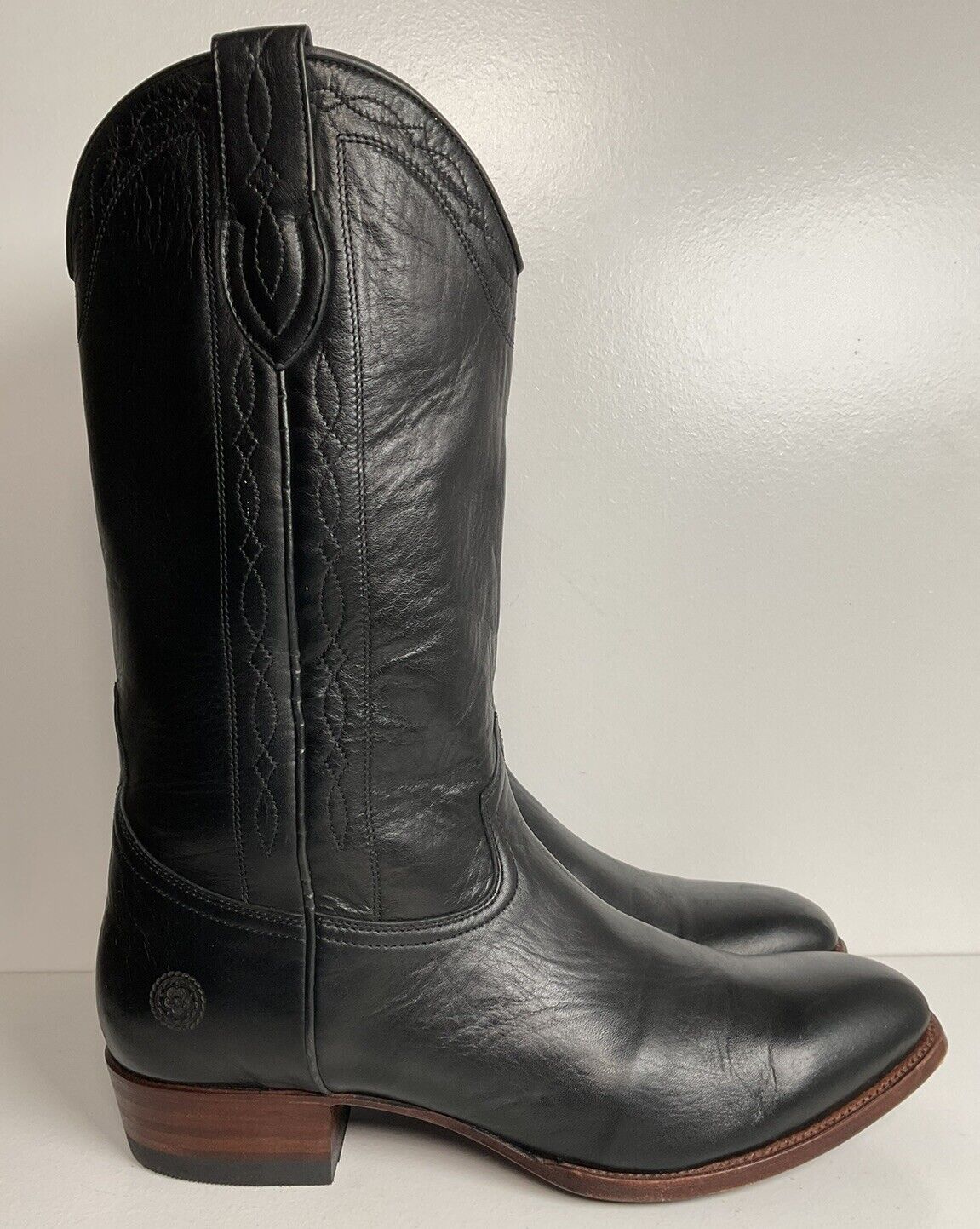 Ranch Road Men’s Capistrano Cowboy Boots 12.5 Handmade