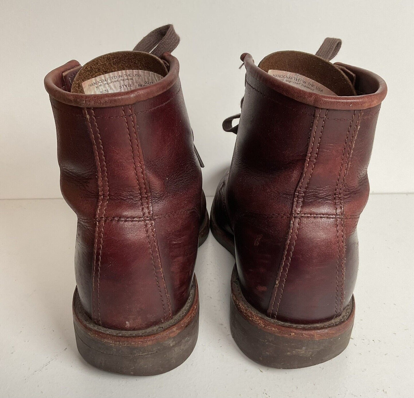 Vintage LL Bean Service Boot 7.5 EE USA Made Oxblood