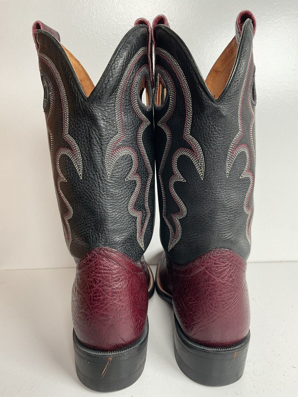 Boulet Buckaroo Cowgirl Boots 7.5 C Punchy Rodeo Collection