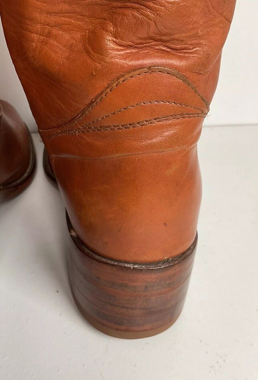 Frye Campus Boots 10 D USA Made Chunky Vintage New Half Soles