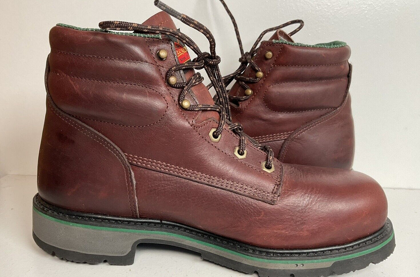 Thorogood 6 American Heritage Steel Toe Leather Work Boots 85 EEE USA Made