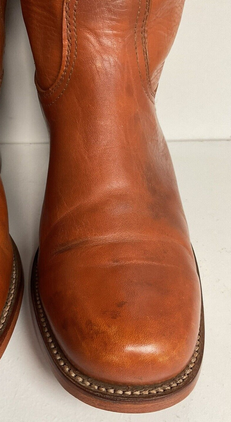 Frye Campus Boots 10 D USA Made Chunky Vintage New Half Soles