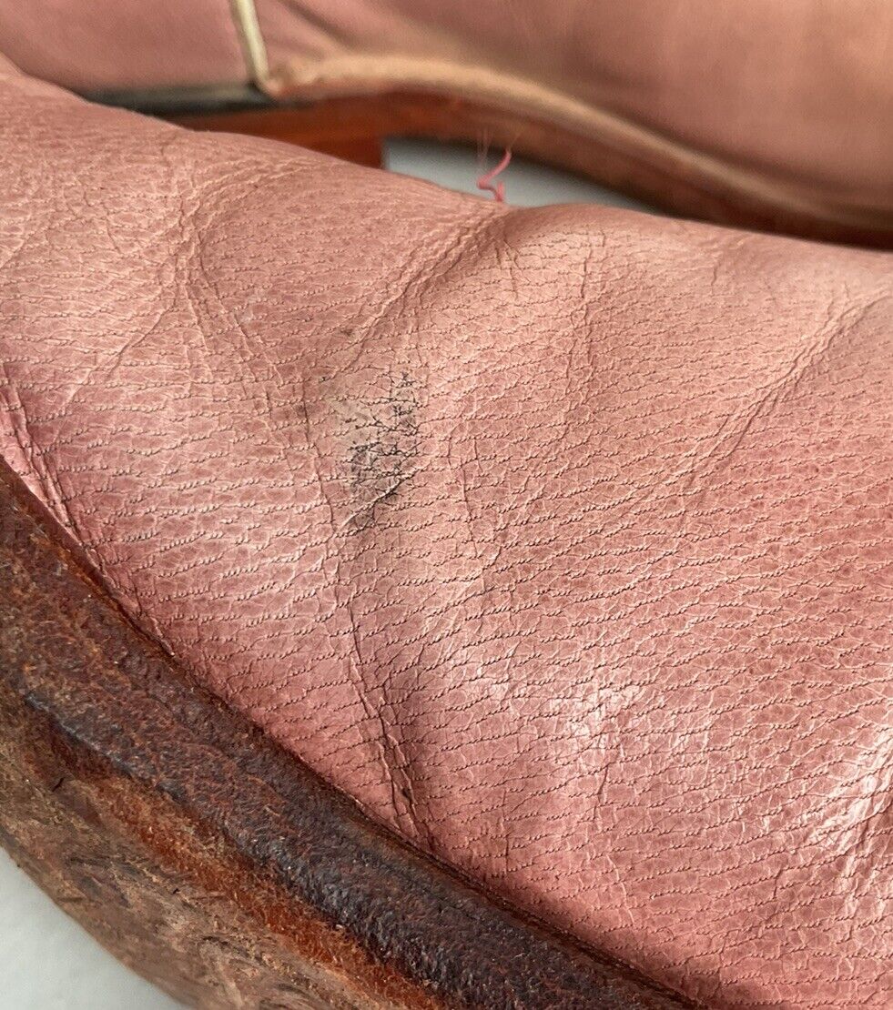 Tony Lama Dusty Pink Cowgirl Boots 7.5 B Distressed