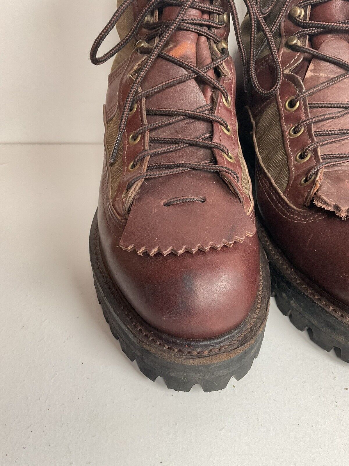 Hoffman Composite Toe Lineman Hiker Boots 8 EE Style 19600 USA Made