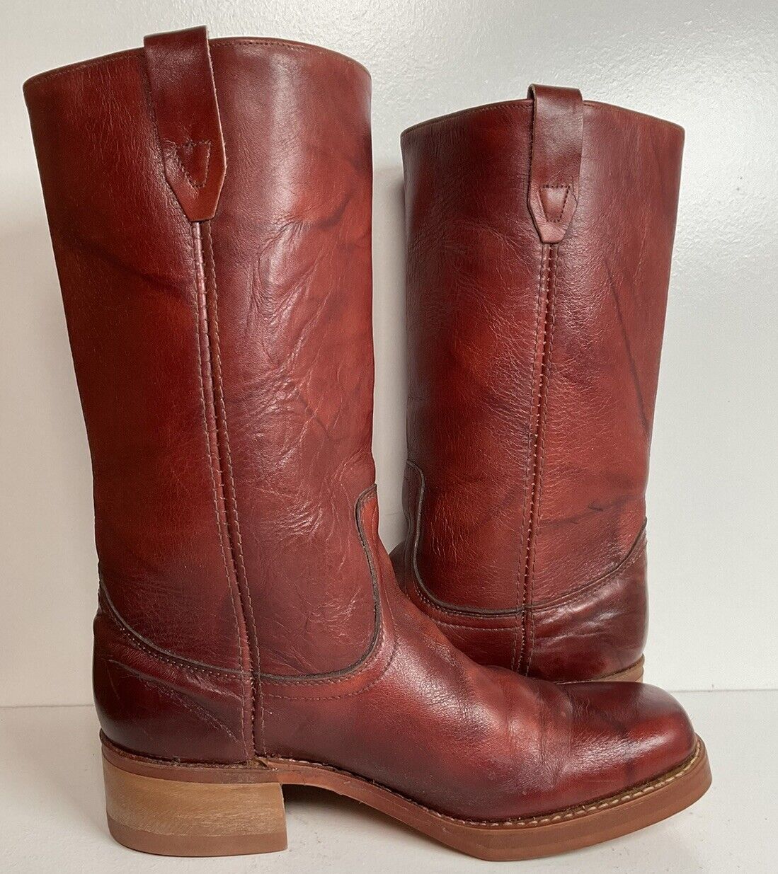 Vintage Men’s Dingo Acme Campus Boots 10 D USA Made Chunky