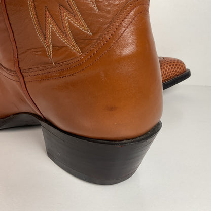 Vintage Nocona Cowboy Boots | Teju Lizard Wingtip | Men’s 10.5 D