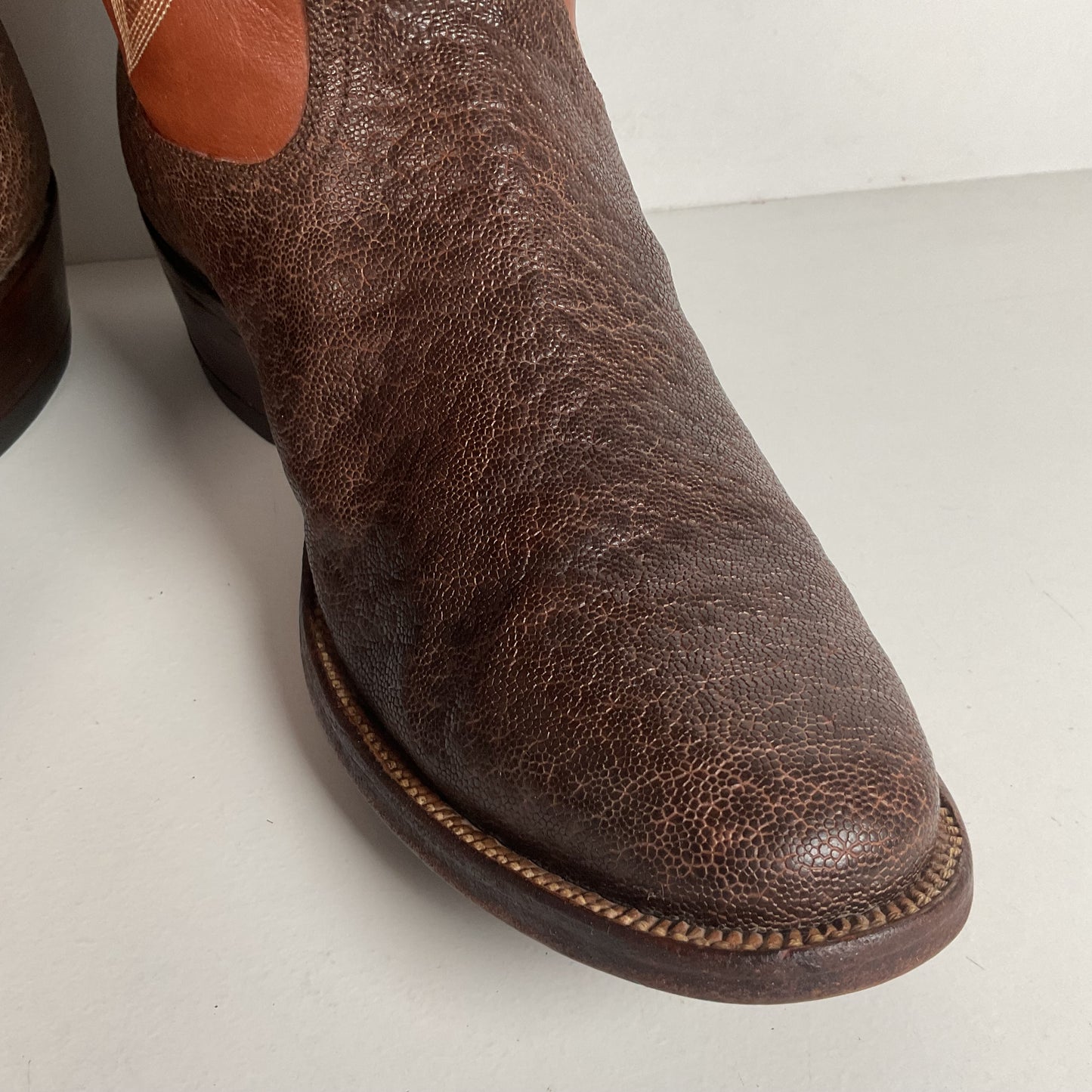 Vintage Rios of Raymondville Elephant Cowboy Boots | Exotic | Wide | Men’s 11