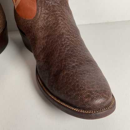 Vintage Rios of Raymondville Elephant Cowboy Boots | Exotic | Wide | Men’s 11