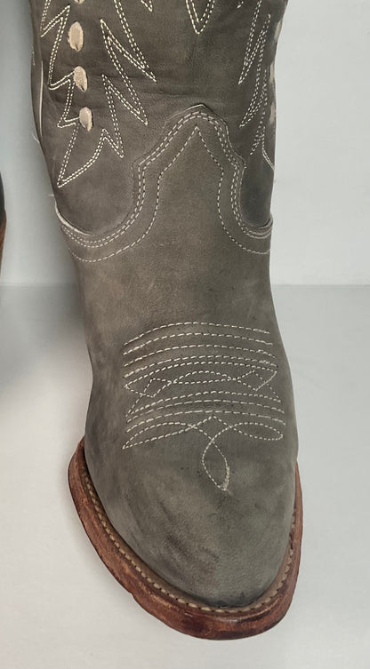 Vintage Texas Suede Cowgirl Boots | Buck Lace | USA Made | Women’s 7.5 M
