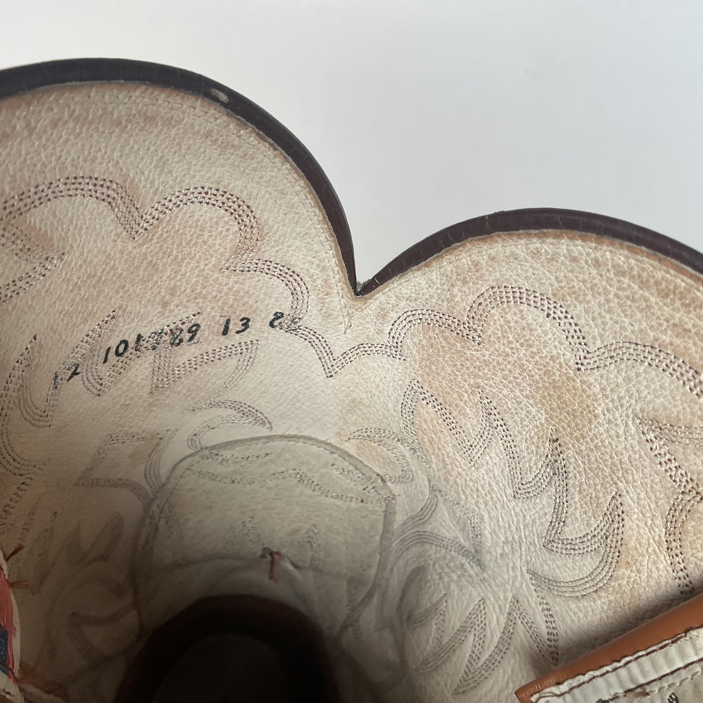 Vintage Olathe Sea Bass Cowboy Boots | Exotic | USA Made | 13 EE