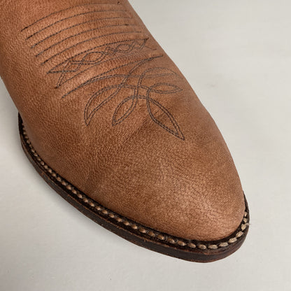 Vintage Dan Post Elk Skin Cowboy Boots | USA Made | Men’s 9.5 D