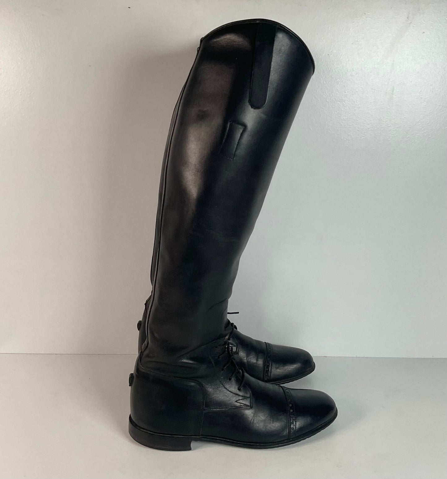 Der Dau Equestrian Riding Boots | Polo | Black Calf | Custom Made | Women’s 8.5
