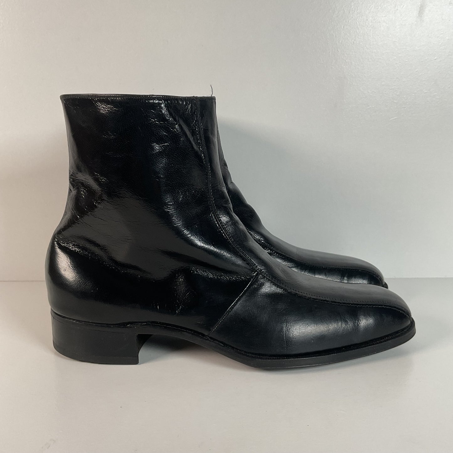 Vintage Florsheim Imperial Beetle Boots | Chelsea Style | 1970s | 13 B