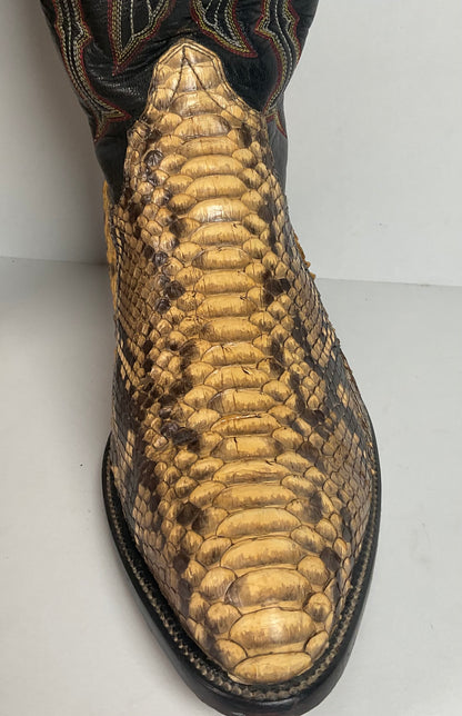 Vintage Bull Rider Python Cowboy Boots | Snakeskin | Men’s 10.5 E