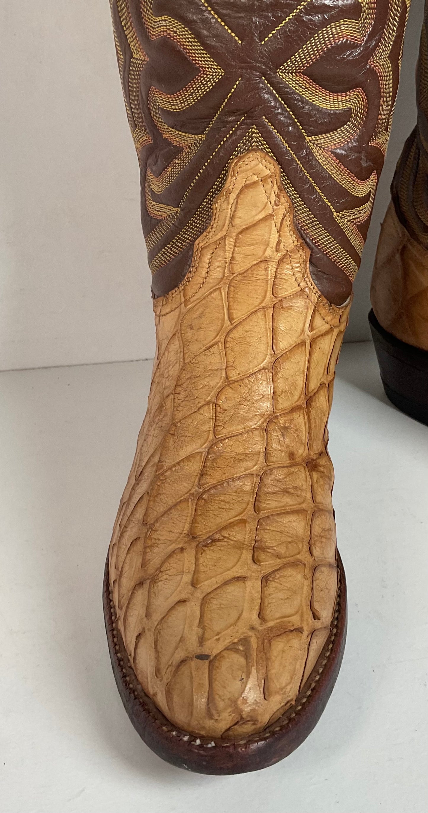 Vintage Tony Lama El Rey Anteater Boots — Men’s 5 | Women’s 6