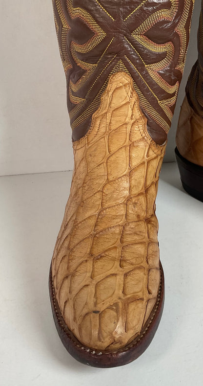 Vintage Tony Lama El Rey Anteater Boots — Men’s 5 | Women’s 6