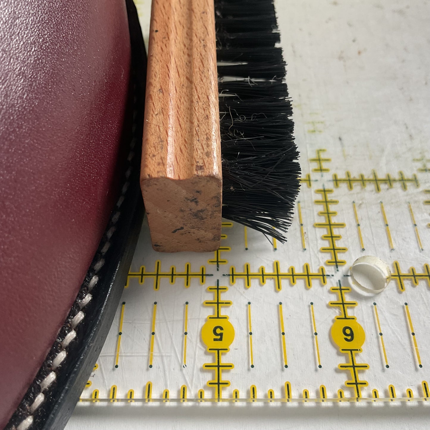 Justin Burgundy Calf Roper Boots 13 D USA Made