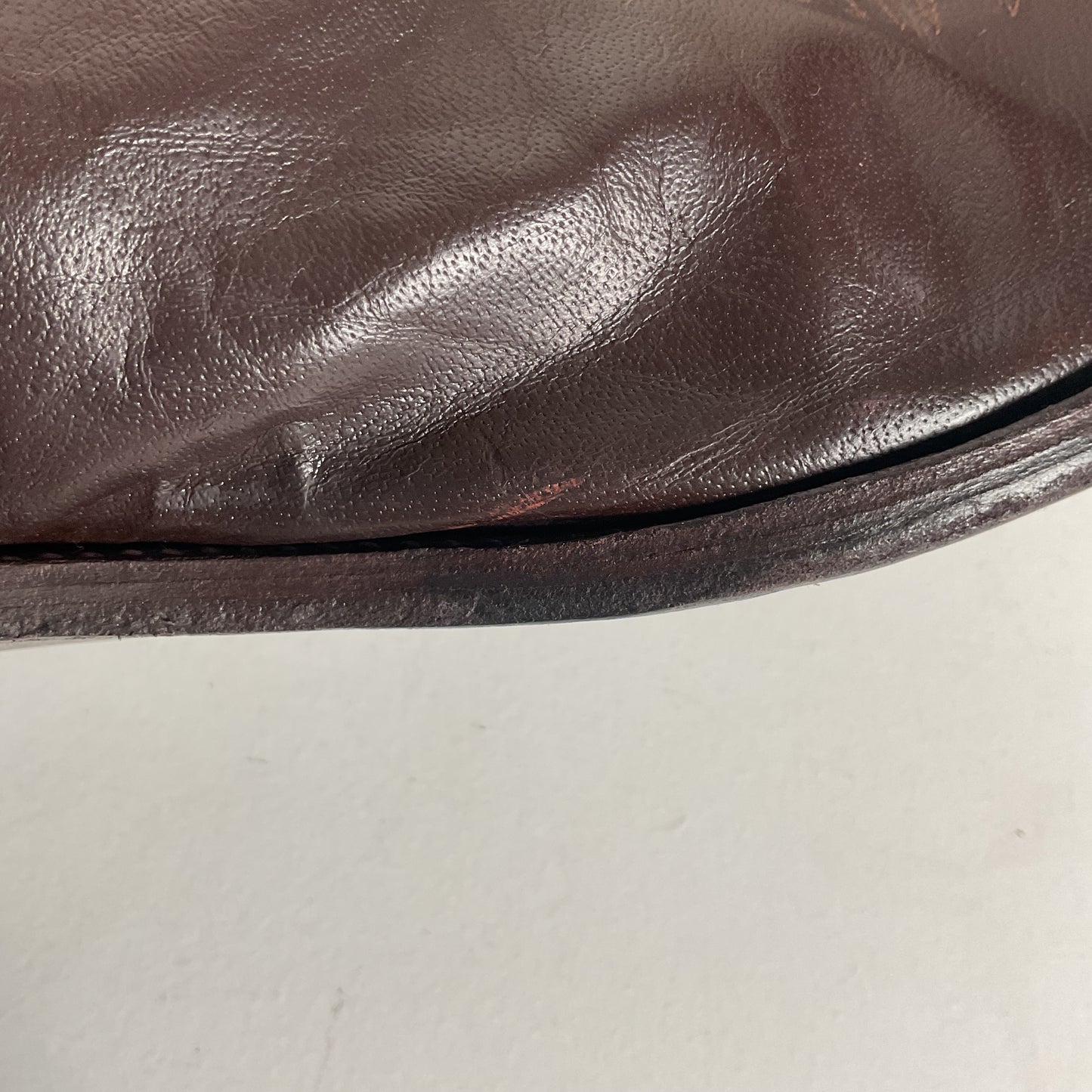 Vintage Nocona Brown Boar Skin Cowboy Boots 13 D Wild Pig