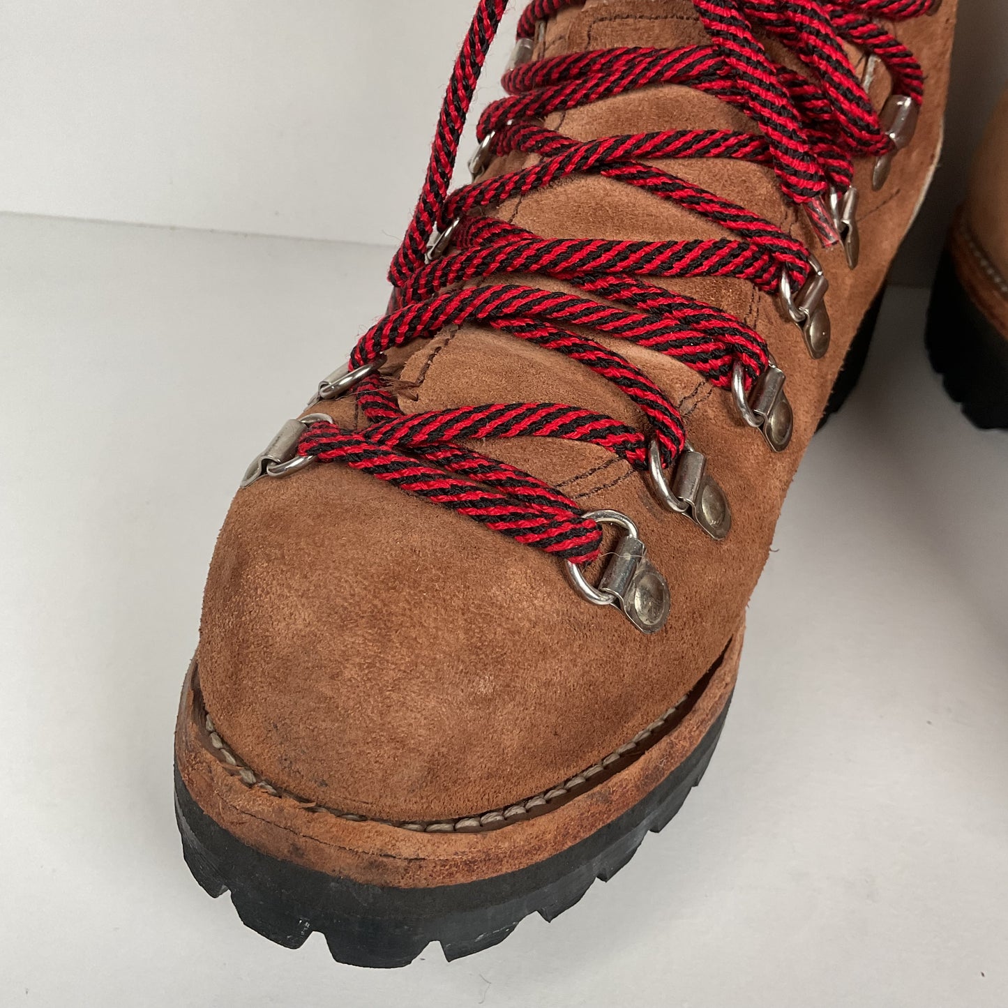 Vintage Milo Mountaineering Boots | USA Made | Rough Out | Men’s 9.5 M