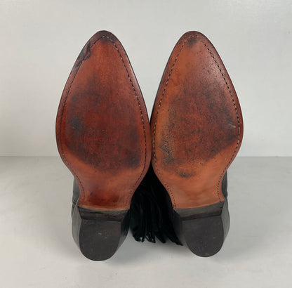 Dan Post for Code West Navajo Fringe Cowgirl Boots | USA Made | Women’s 7.5
