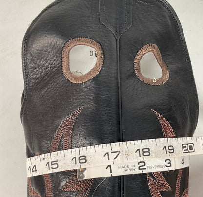 Tony Lama Renegade Buckaroo Boots | Shark Skin Heel | Exotic | USA Made | 13 B