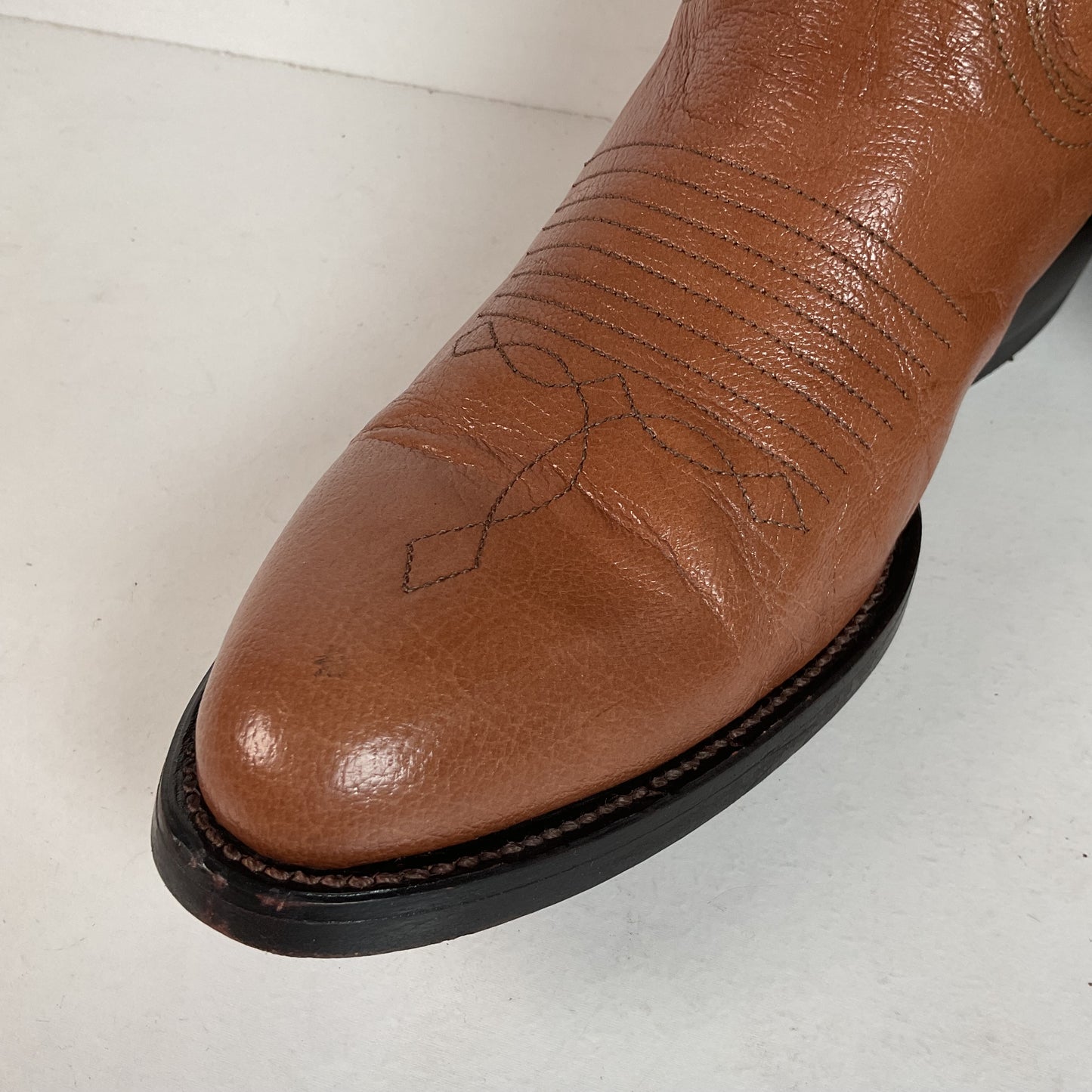 Montana Goat Skin Cowboy Boots | Brown | Men’s 8.5 D