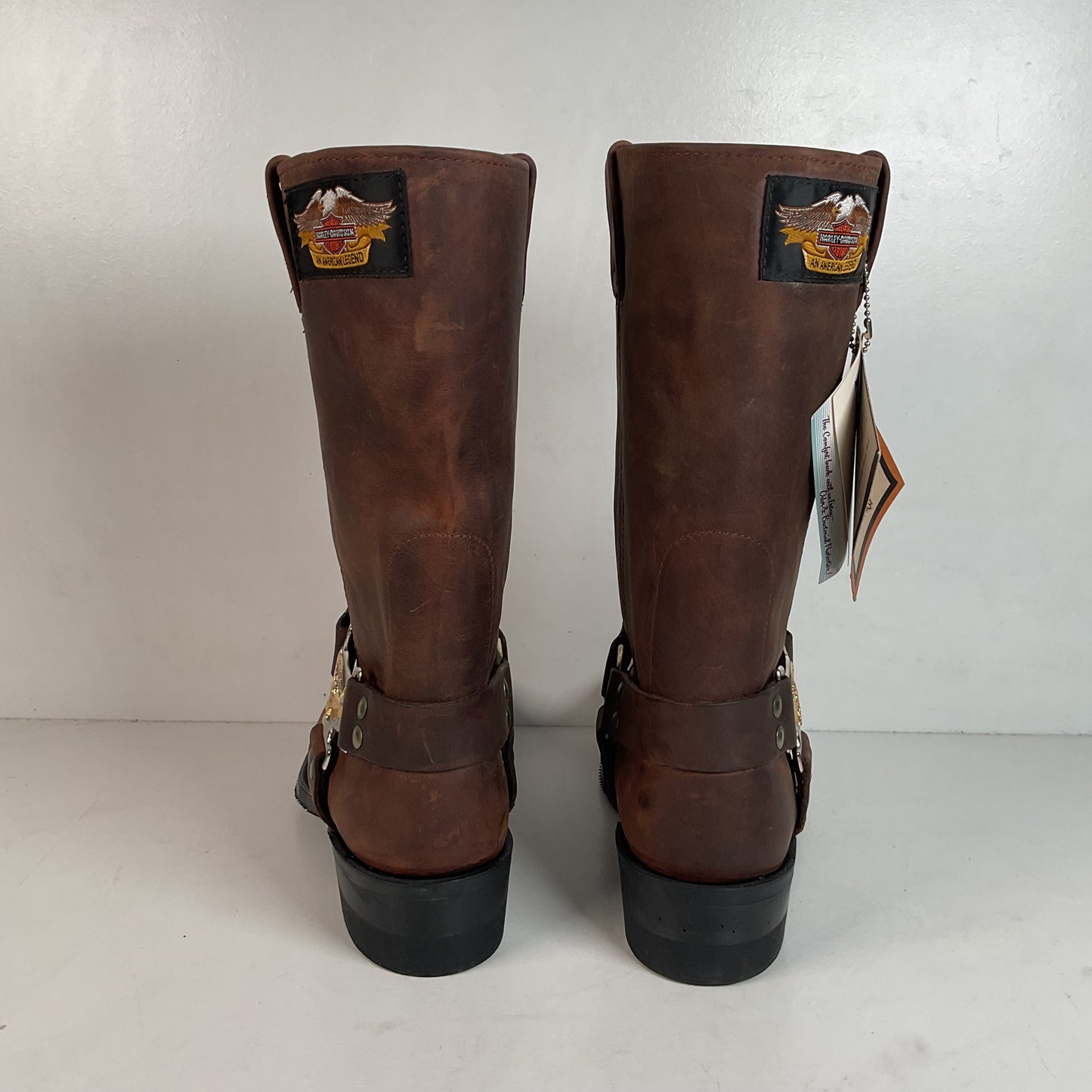 1980s Harley Davidson Men’s Harness Boots 10 M USA Made