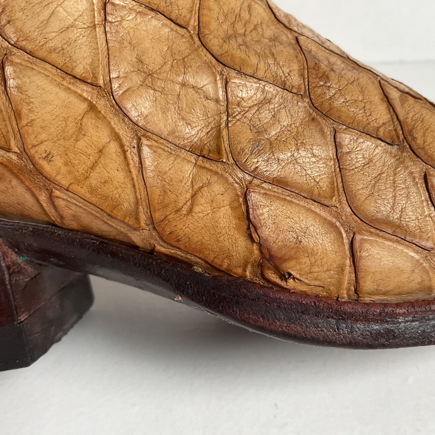 Vintage Tony Lama El Rey Anteater Boots — Men’s 5 | Women’s 6