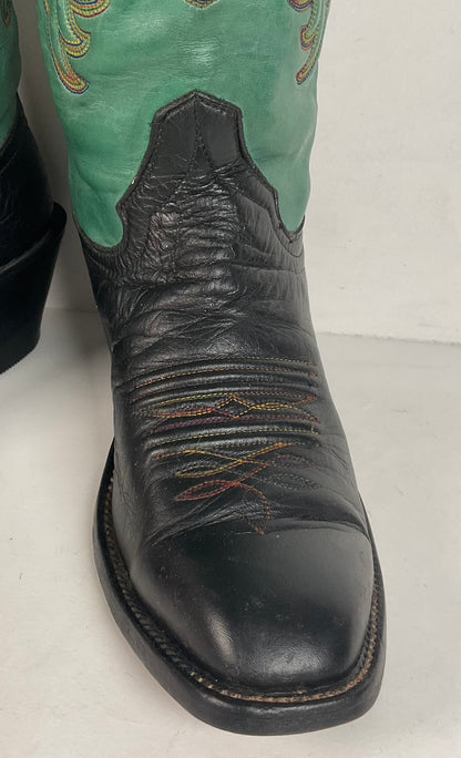 Honcho Custom Cowboy Boots | USA Made | Rancher | Men’s 8 D | Women’s 9