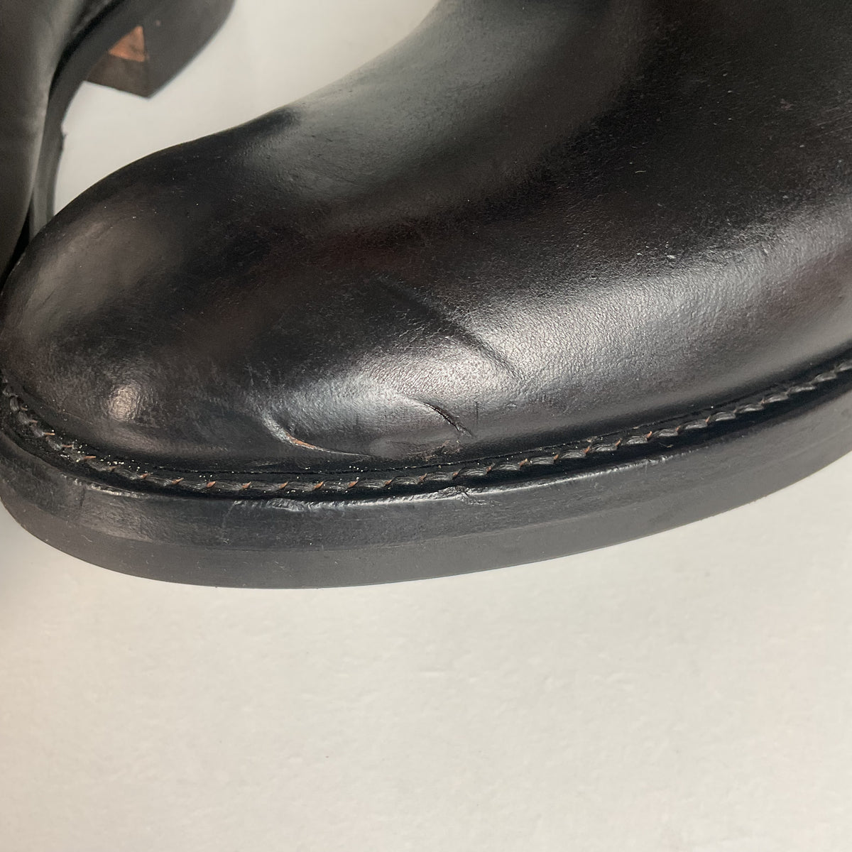 Black Sign Aviator Boots | Horse Hide Engineer | Men’s 10