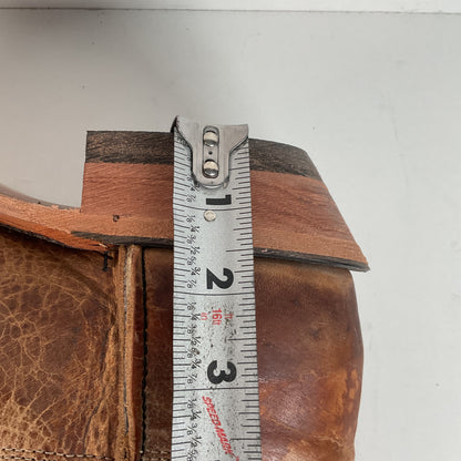 Justin Tan Road Cowboy Boots | Bent Rail | USA Made | Square Toe | Men’s 11 D