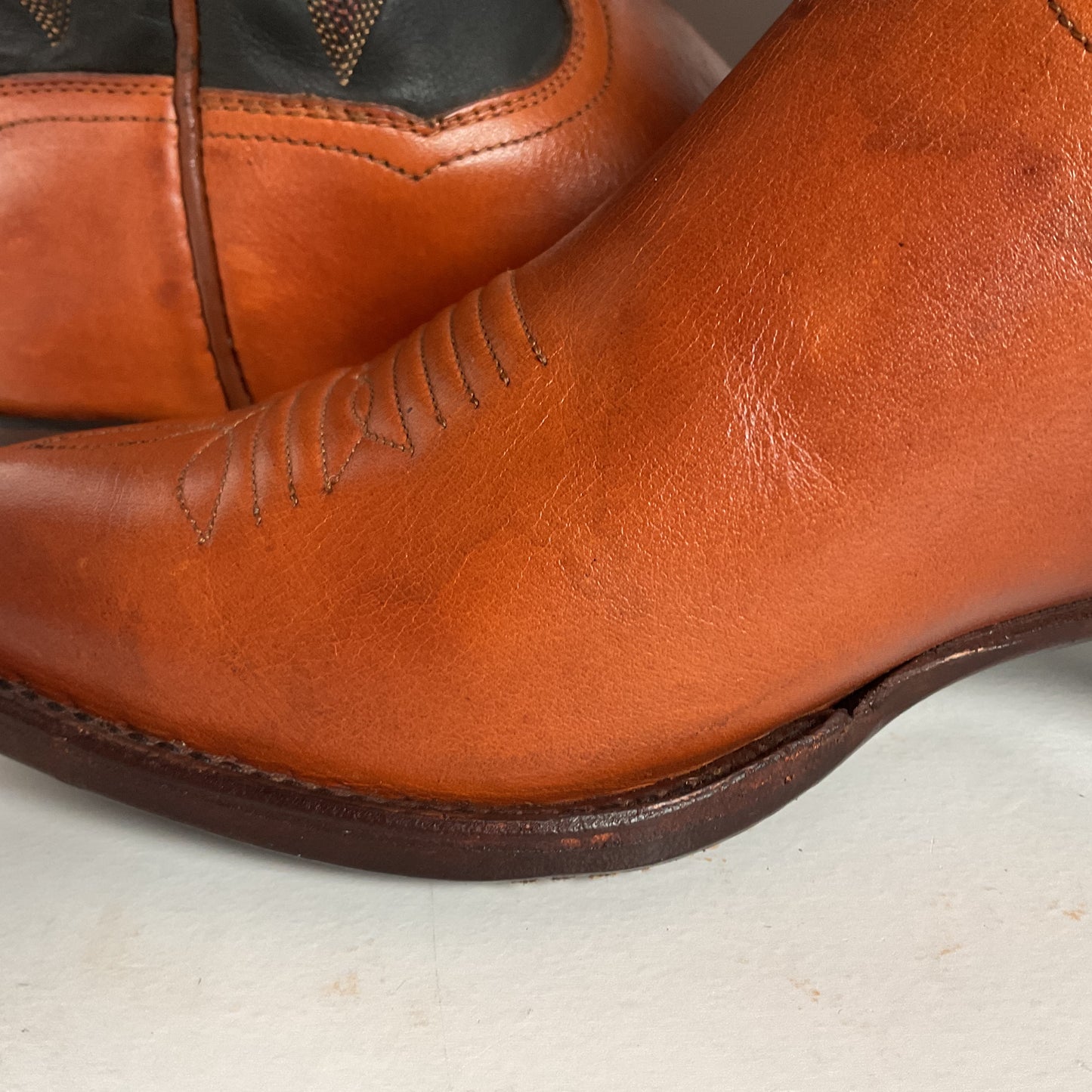 Vintage Panhandle Slim Cowgirl Boots | Sienna Brown | Women’s 8.5 B