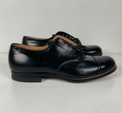 Vintage Cap Toe Derby Shoes | Connolly | 1950s | Men’s 7 E