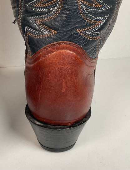 Vintage Double H Buckaroo Cowboy Boots 10.5 EE Punchy