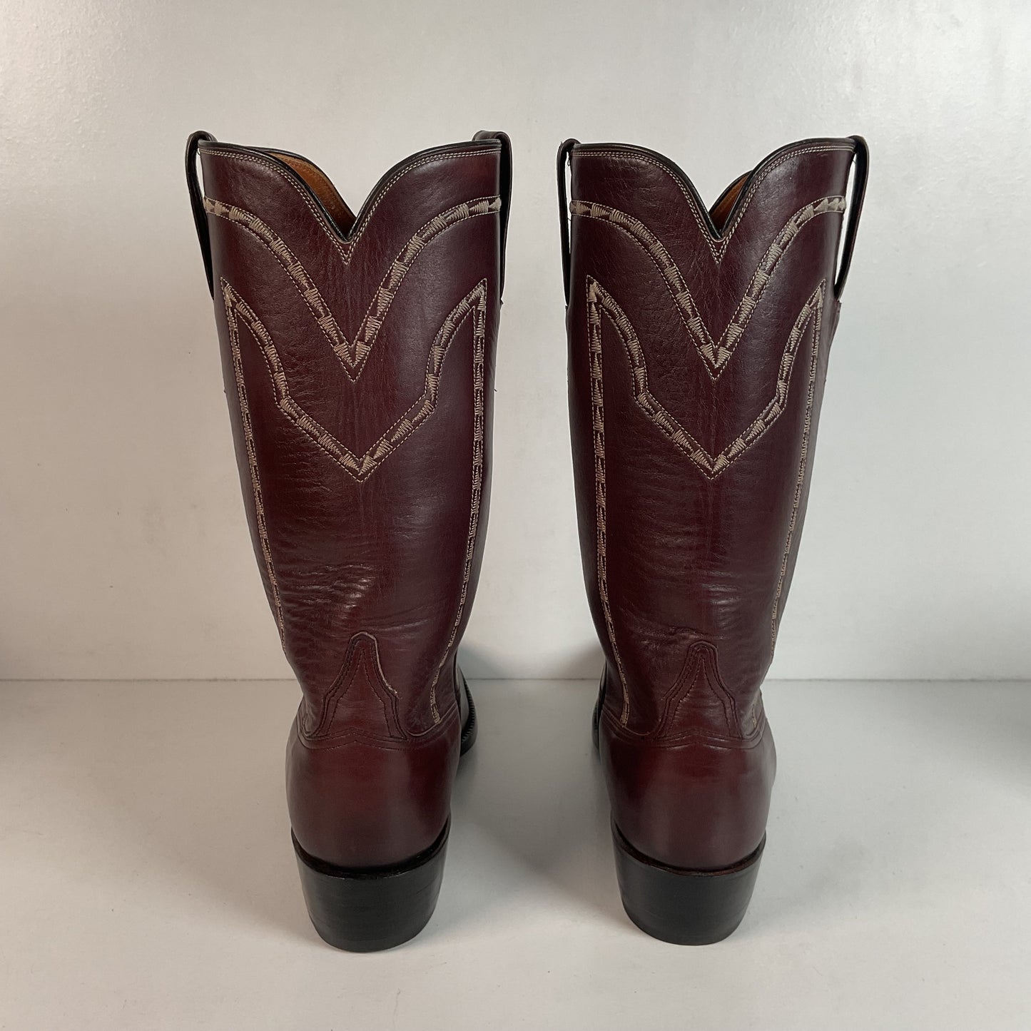 Lucchese San Antonio Cowboy Boots — French Toe — Men’s 8 D