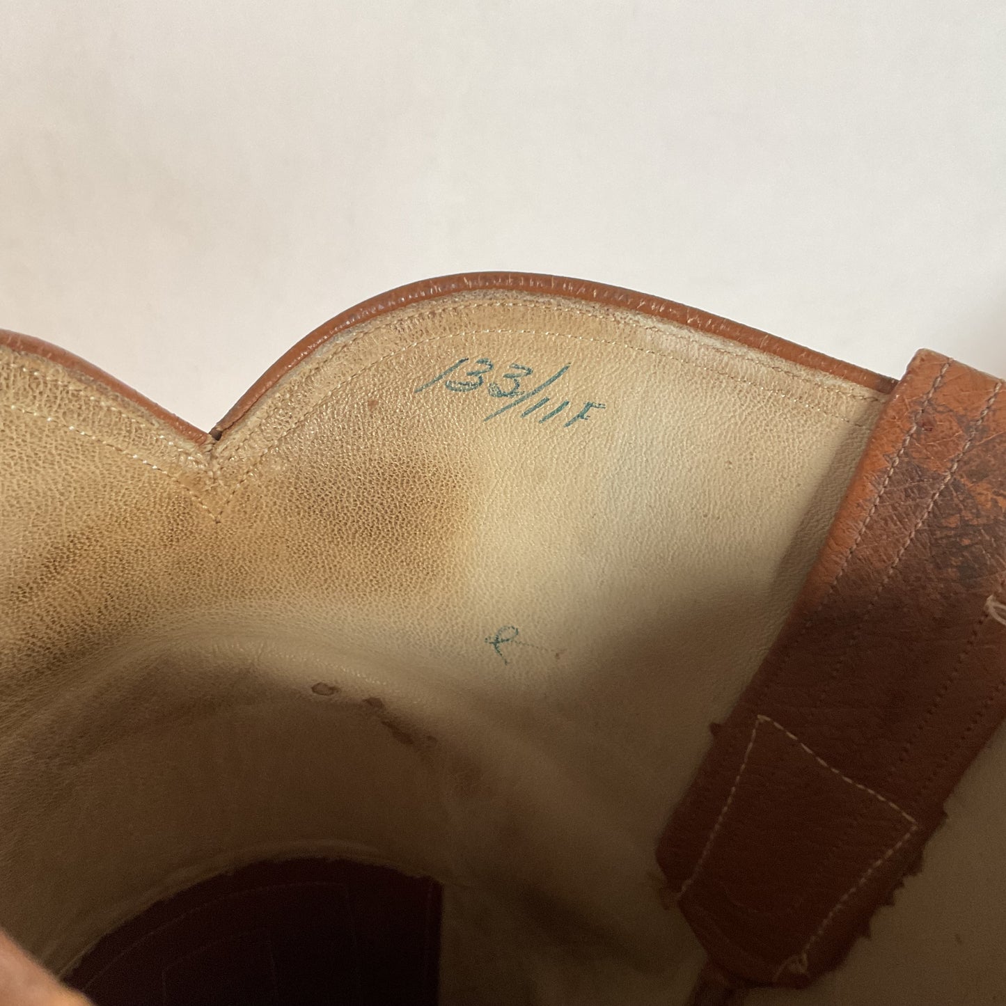 Vintage M.L. Leddy Full Ostrich Quill Cowboy Boots Custom Thrashed