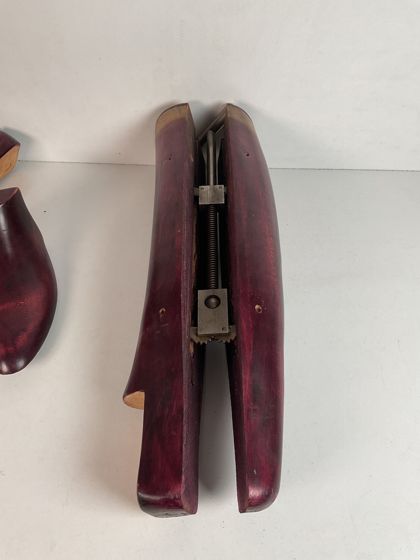 Antique Wooden Tall Boot Stretcher 9 C Equestrian Polo Form