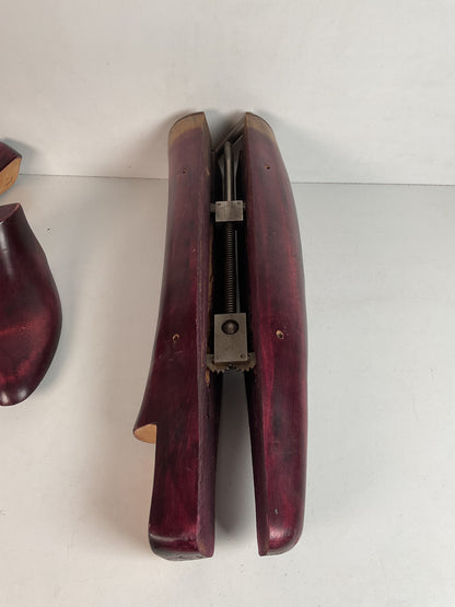 Antique Wooden Tall Boot Stretcher 9 C Equestrian Polo Form