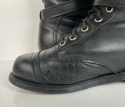 Vintage Harley Davidson Tall Lace Up Boots | USA Made | Men’s 8 | Women’s 9