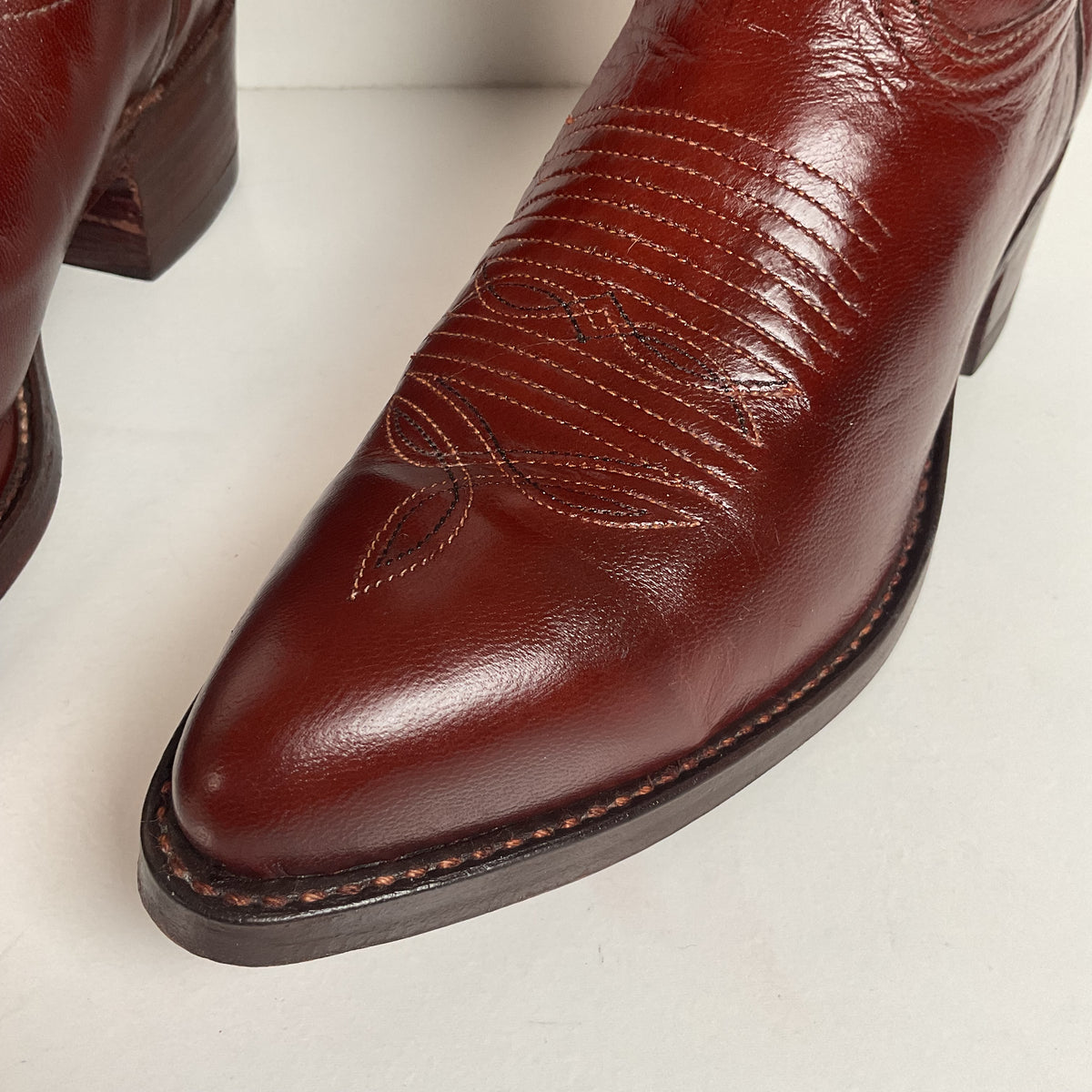 Vintage Dan Post Cowboy Boots | 1970s | Brown | Men’s 7 D