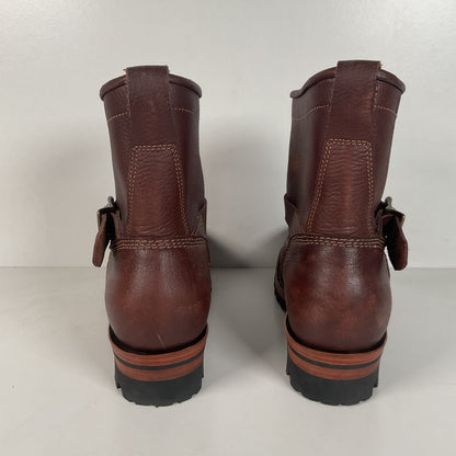 Bison Hide Engineer Boots | Shorty | Custom | PNW | Pacific Northwest | Men’s 9.5