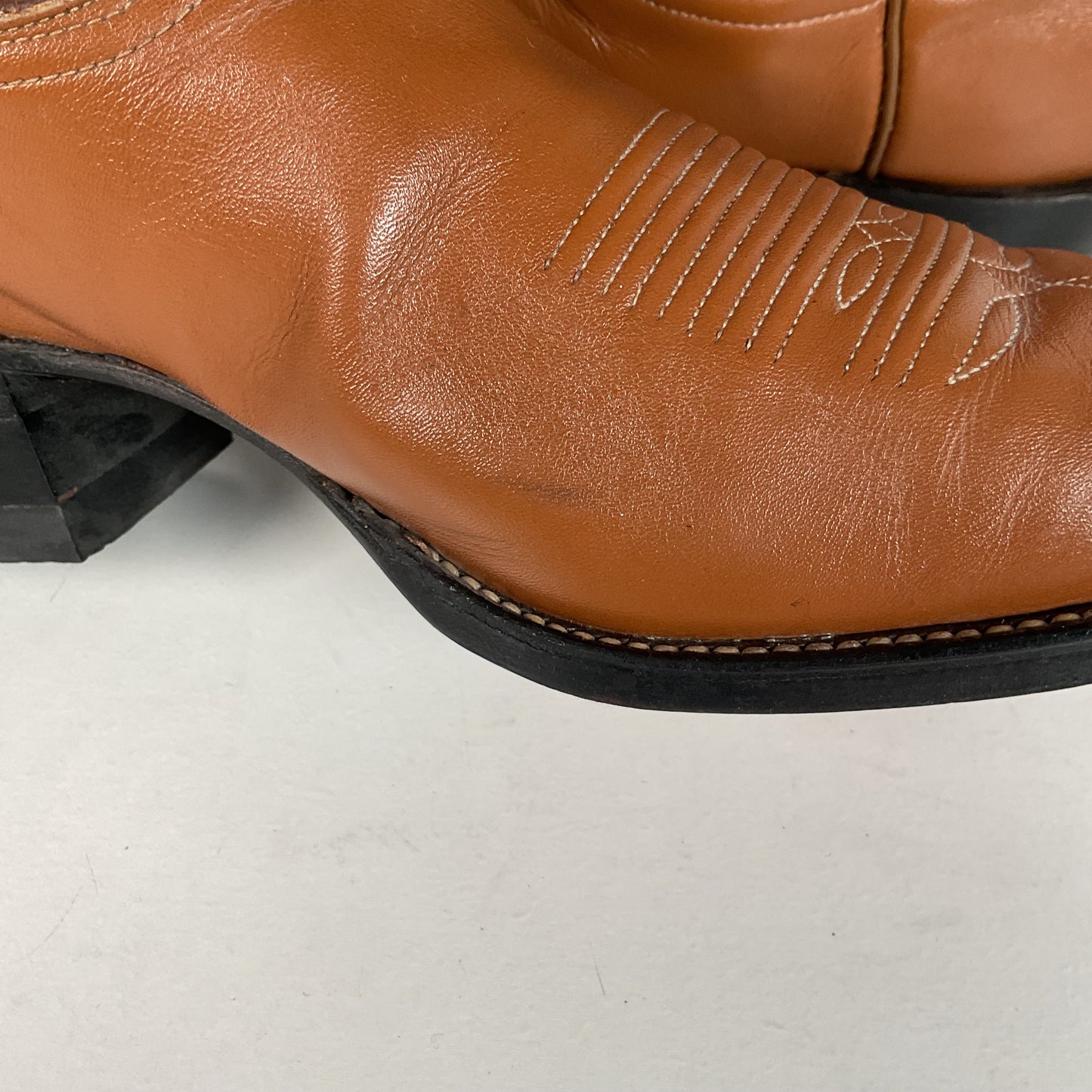 Vintage Tony Lama Gold Label Cowboy Boots | USA Made | 1970s | Men’s 10.5 D