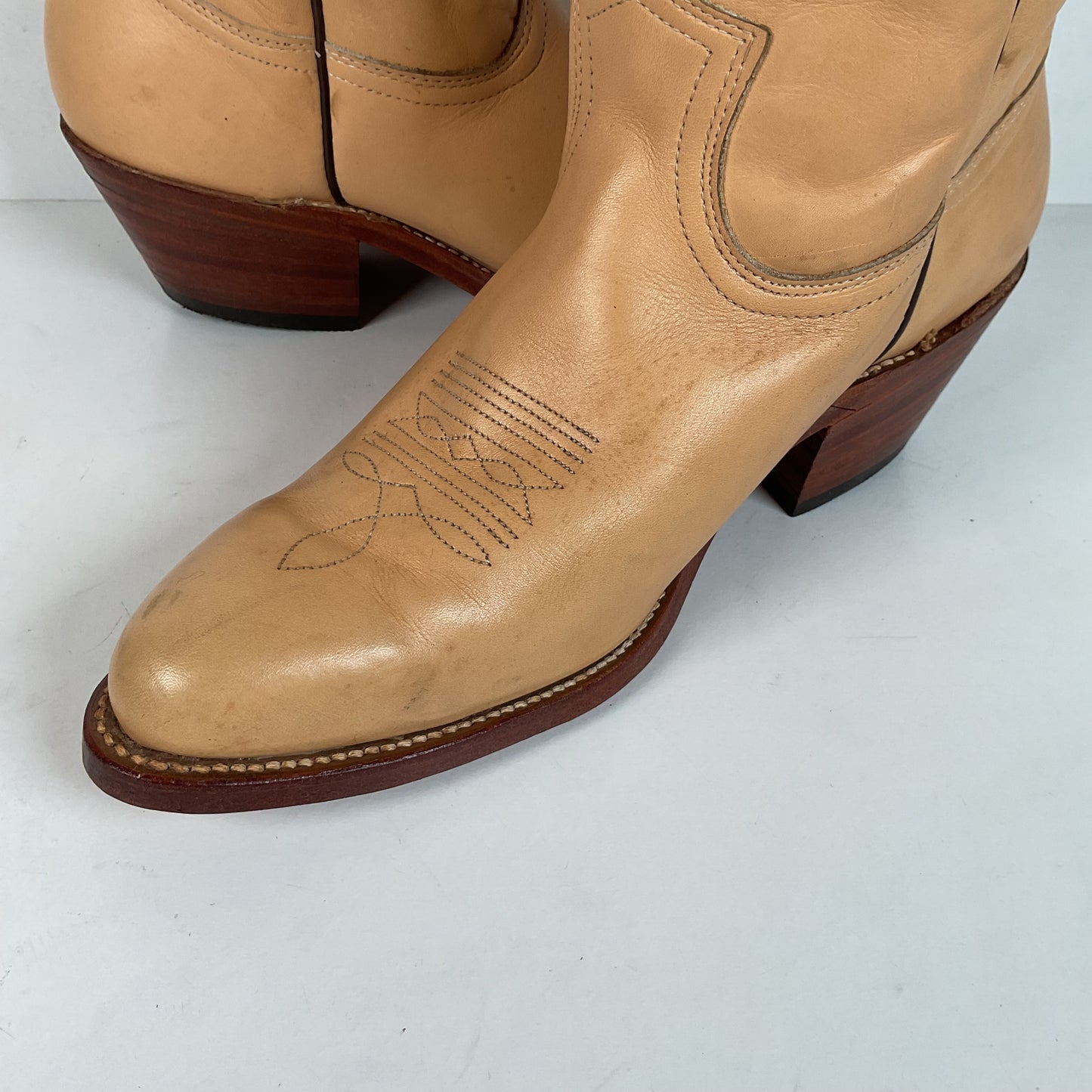 Vintage Frye Buttercup Cowboy Boots | USA Made | 1980s | Men’s 9.5 EE
