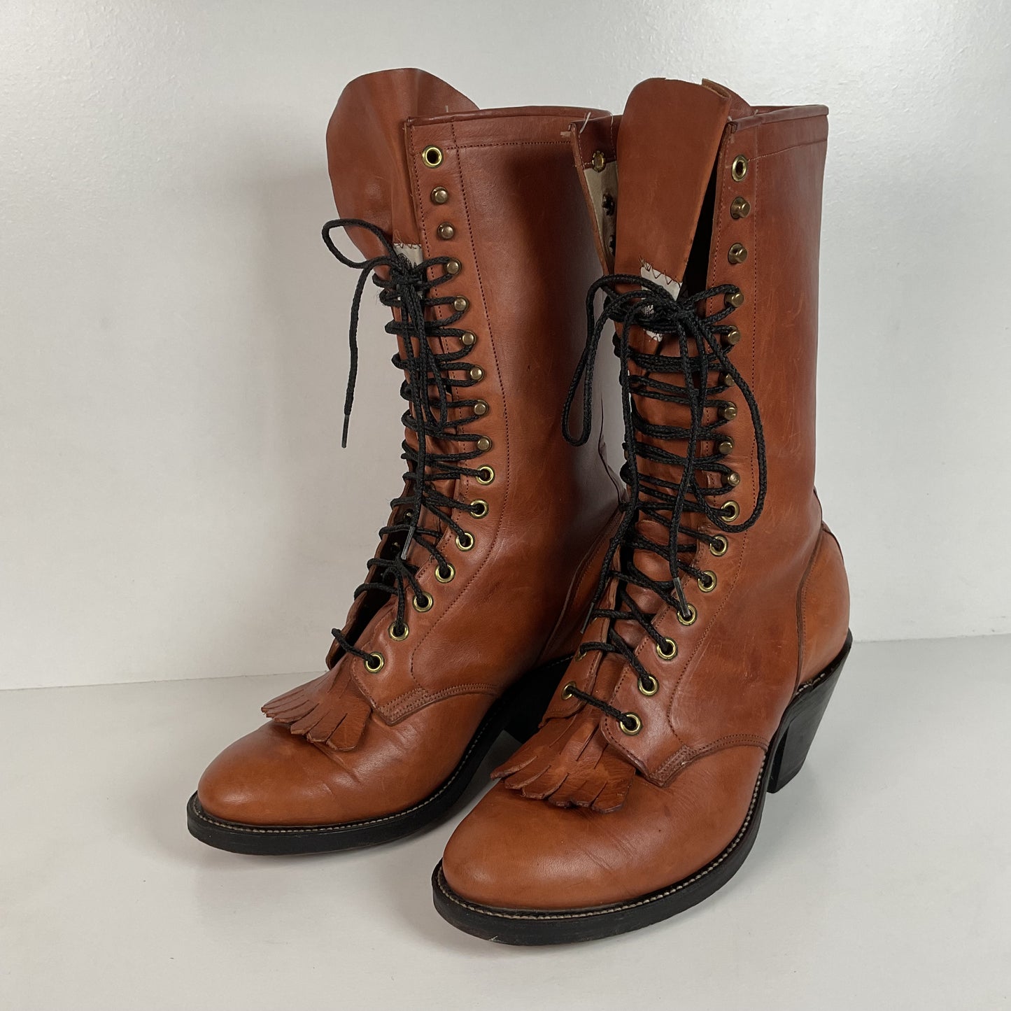 Vintage Olathe Western Packer Boots | USA Made | Men’s 9.5 D