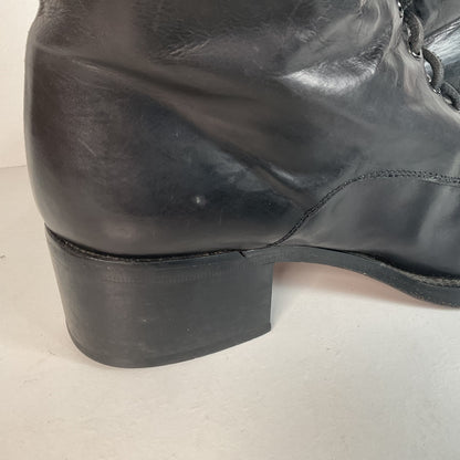 Vintage 1990s Women’s Guess Lace Up Go-Go Boots 7.5 Grunge Punk
