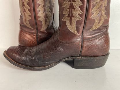 Vintage Rios Of Mercedes Lizard Teju 9.5 D USA Made